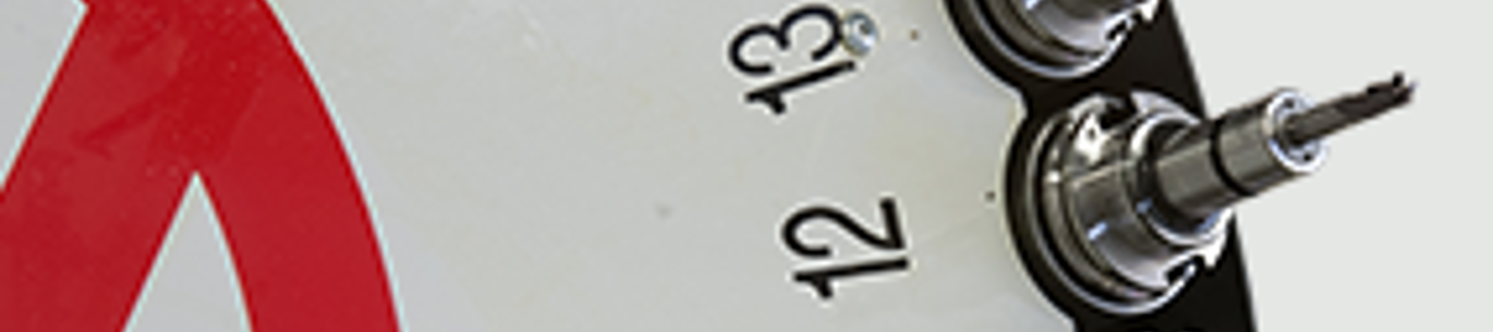 cnc end mills in magazine