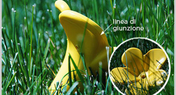 Parting line on part example