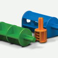 different color jigs for manufacturing equipment