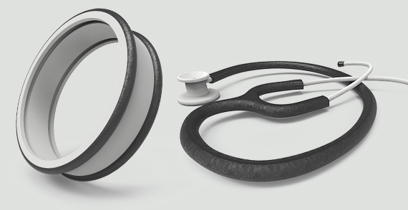 polyjet overmolded part