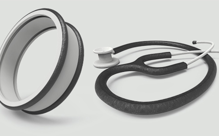 polyjet overmolded part