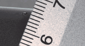 Trace de point d'injection sur une pièce en plastique