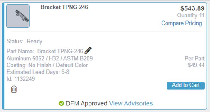 Approved DFM Advisories