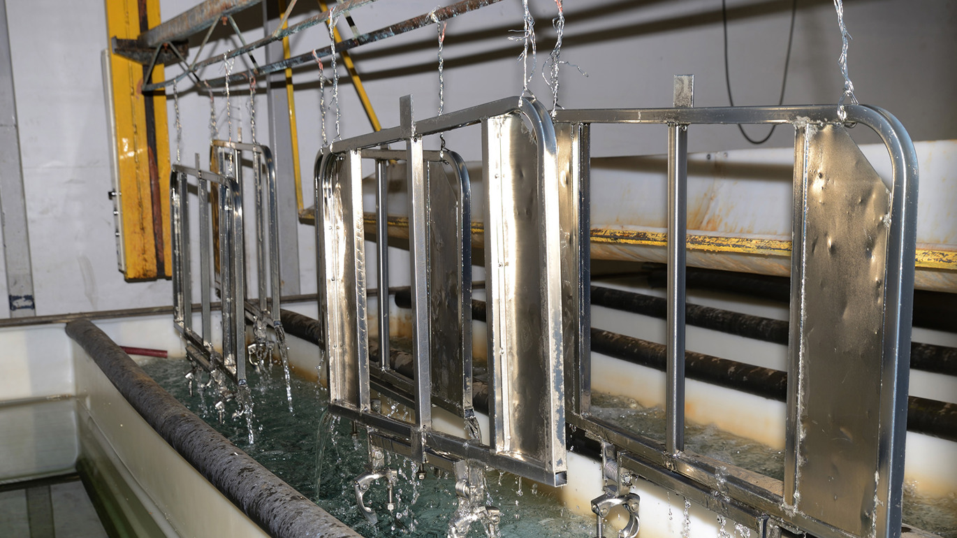 Electroplating process