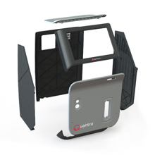 injection moulded housing part