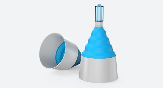 3d printed collapsible funnel