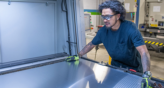 sheet of aluminum sheet metal