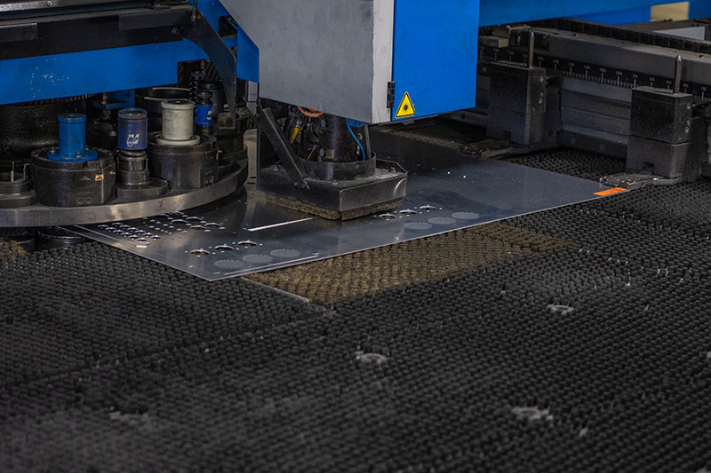 Precision punching adds features to your project with unmatched accuracy.