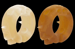 Piezas de plástico impresas en 3D