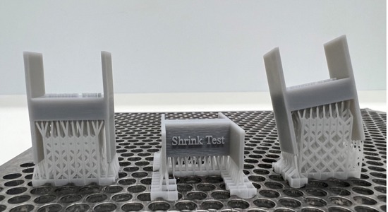 Pièces imprimées en 3D
