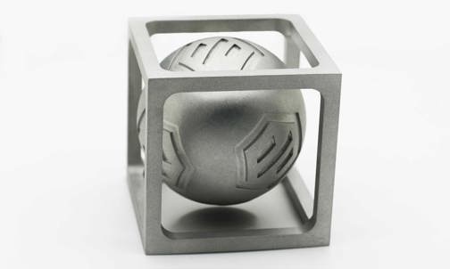 cnc milling ball in cube