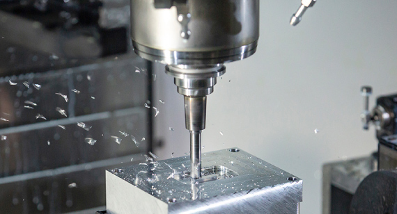 cnc machining process for custom metal part
