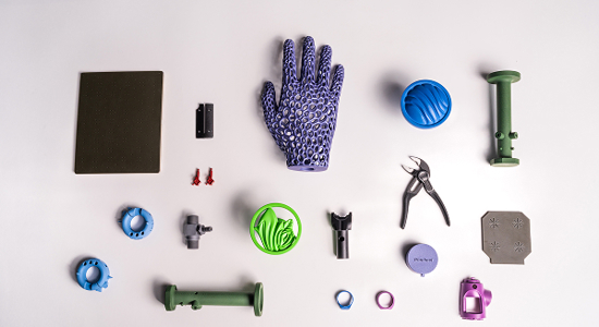 Variety of parts finished with Cerakote