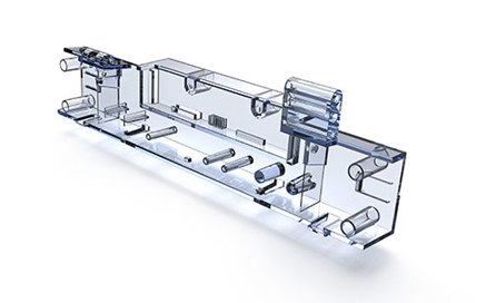 pièce en plastique fabriquée par moulage par injection