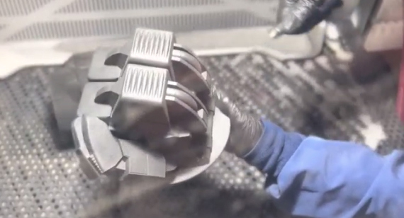 bead blasting hulkbuster component