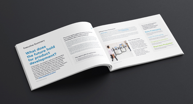 Booklet of the product development trend report