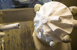 Pièce imprimée en SLS