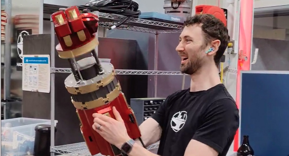 Life Hack Buster Hacksmith Brings Marvel’s Hulkbuster to Life