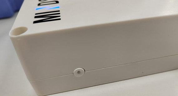 A view of the top-left side of the Prism