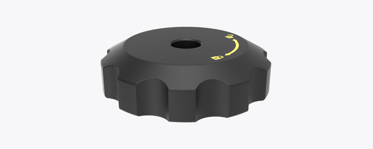 Black circle part