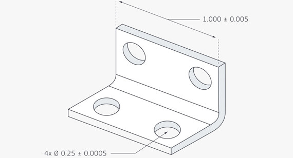 CNC machining tolerances