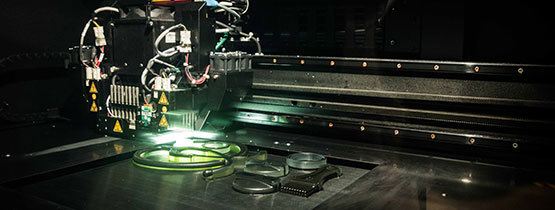 polyjet 3d printing in process