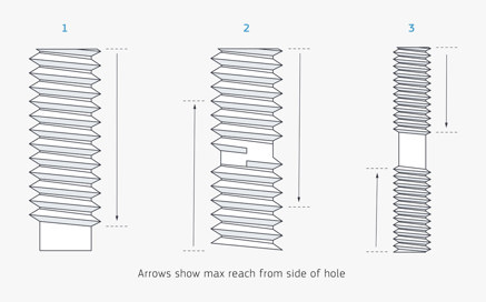 threading options for turned parts