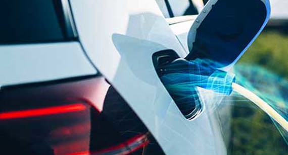 charge d'un véhicule électrique