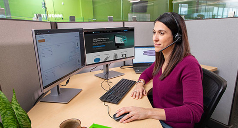 Product design and engineering support at Protolabs