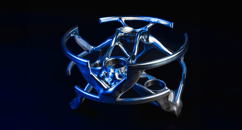 Banner for NASA part made at Protolabs