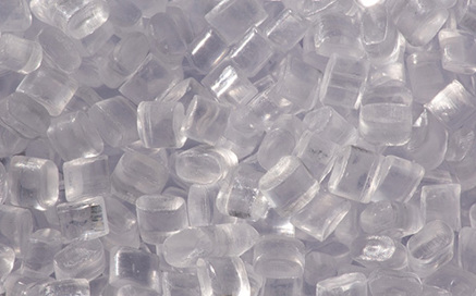 Clear ABS resin pellets