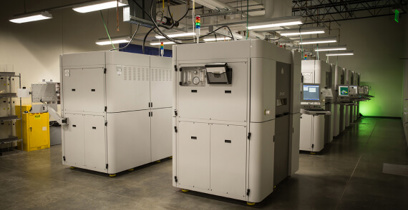 sls 3d printers in facility