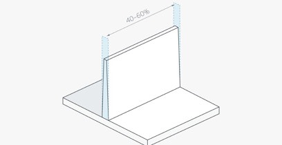 Achieve consistent walls and features with slight adjustments to geometry and materials