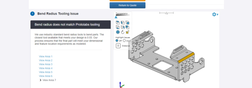 Example of Sheet Metal DFM