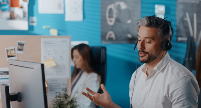 Protolabs production expert advising on an order